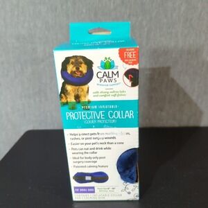 CALM PAWS Pets Protective Collar Premium Inflatable Small Dog  (Neck Size 6-10")